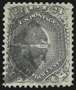 Sale 946, Lot 419, 1867-68 Grilled Issue (Scott 79-101)