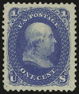 Sale 946, Lot 425, 1875 Re-Issue of 1861-66 Issue (Scott 102-111)