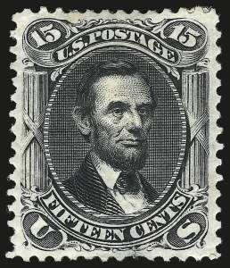 Sale 946, Lot 438, 1875 Re-Issue of 1861-66 Issue (Scott 102-111)
