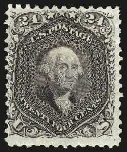 Sale 946, Lot 442, 1875 Re-Issue of 1861-66 Issue (Scott 102-111)