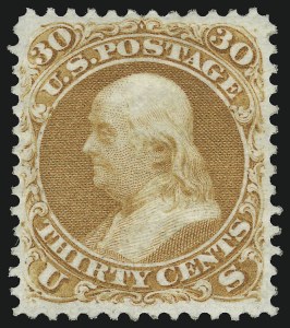 Sale 946, Lot 446, 1875 Re-Issue of 1861-66 Issue (Scott 102-111)