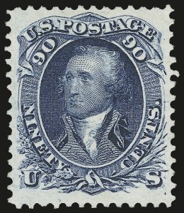 Sale 946, Lot 449, 1875 Re-Issue of 1861-66 Issue (Scott 102-111)