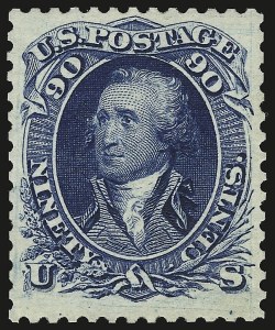 Sale 946, Lot 450, 1875 Re-Issue of 1861-66 Issue (Scott 102-111)