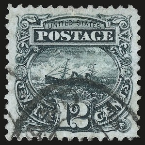 Sale 946, Lot 522, 1875 Re-Issue of 1869 Pictorial Issue (Scott 123-133a)