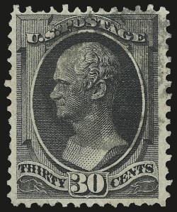 Sale 946, Lot 547, 1870-71 National Bank Note Co. Grilled Issue (Scott 134-144)