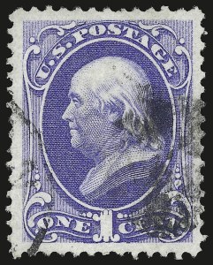 Sale 946, Lot 552, 1870-71 National Bank Note Co. Ungrilled Issue (Scott 145-155)