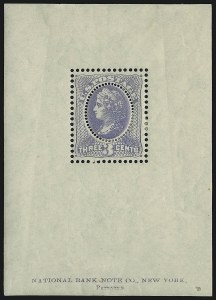 Sale 946, Lot 57, Essays, Proofs and Specimens