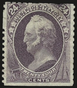 Sale 946, Lot 577, 1875 Continental Bank Note Co. Hard Paper Special Printing (Scott 167-175)