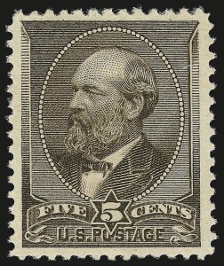 Sale 946, Lot 597, 1881-83 American Bank Note Co. Issues (Scott 205-211B)