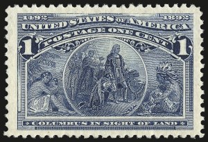 Sale 946, Lot 637, 1893 Columbian Issue (Scott 230-245)