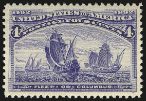 Sale 946, Lot 650, 1893 Columbian Issue (Scott 230-245)