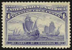Sale 946, Lot 651, 1893 Columbian Issue (Scott 230-245)