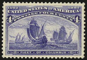 Sale 946, Lot 655, 1893 Columbian Issue (Scott 230-245)