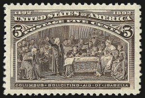 Sale 946, Lot 657, 1893 Columbian Issue (Scott 230-245)
