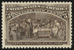 Sale 946, Lot 658, 1893 Columbian Issue (Scott 230-245)