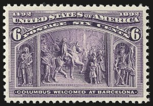 Sale 946, Lot 662, 1893 Columbian Issue (Scott 230-245)