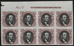 Sale 946, Lot 68, Essays, Proofs and Specimens