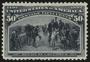 Sale 946, Lot 685, 1893 Columbian Issue (Scott 230-245)