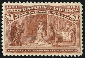 Sale 946, Lot 692, 1893 Columbian Issue (Scott 230-245)