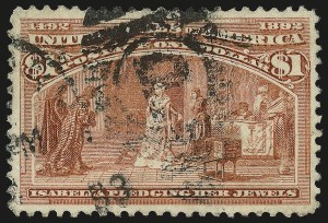 Sale 946, Lot 697, 1893 Columbian Issue (Scott 230-245)