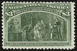 Sale 946, Lot 707, 1893 Columbian Issue (Scott 230-245)