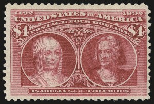Sale 946, Lot 712, 1893 Columbian Issue (Scott 230-245)
