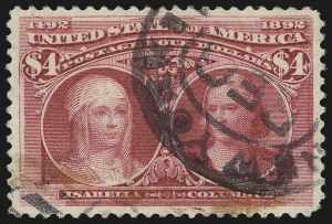 Sale 946, Lot 717, 1893 Columbian Issue (Scott 230-245)