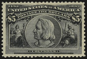 Sale 946, Lot 720, 1893 Columbian Issue (Scott 230-245)