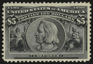 Sale 946, Lot 722, 1893 Columbian Issue (Scott 230-245)