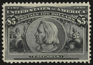 Sale 946, Lot 723, 1893 Columbian Issue (Scott 230-245)