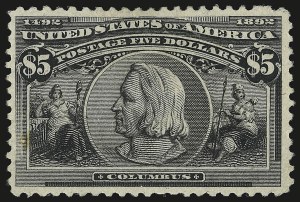 Sale 946, Lot 725, 1893 Columbian Issue (Scott 230-245)