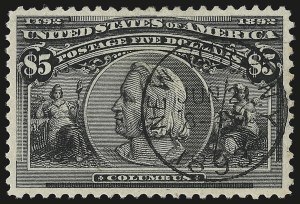 Sale 946, Lot 728, 1893 Columbian Issue (Scott 230-245)