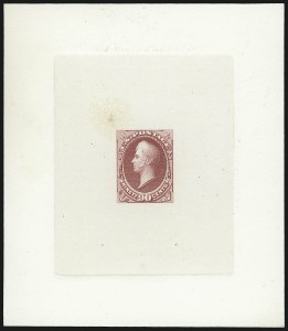 Sale 946, Lot 78, Essays, Proofs and Specimens