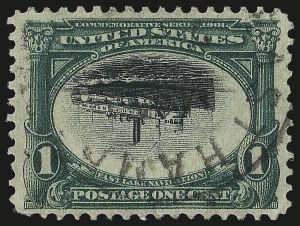 Sale 946, Lot 808, 1901 Pan-American Issue (Scott 294-299)