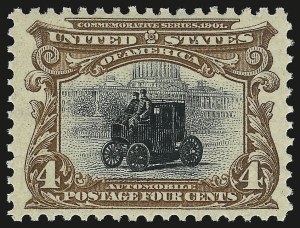 Sale 946, Lot 819, 1901 Pan-American Issue (Scott 294-299)