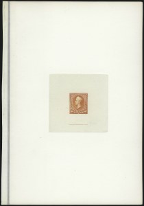 Sale 946, Lot 86, Essays, Proofs and Specimens