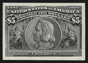 Sale 946, Lot 89, Essays, Proofs and Specimens