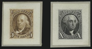 Sale 946, Lot 9, Essays, Proofs and Specimens