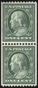 Sale 946, Lot 915, 1908-10 Washington-Franklin Issues (Scott 331-356)