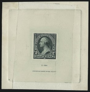 Sale 946, Lot 94, Essays, Proofs and Specimens