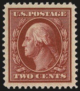 Sale 946, Lot 964, 1910-13 Washington-Franklin Issue (Scott 374-396)