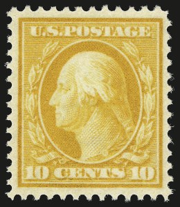 Sale 946, Lot 976, 1910-13 Washington-Franklin Issue (Scott 374-396)