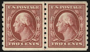 Sale 946, Lot 987, 1910-13 Washington-Franklin Issue (Scott 374-396)