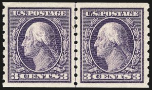 Sale 946, Lot 989, 1910-13 Washington-Franklin Issue (Scott 374-396)