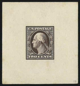 Sale 946, Lot 99, Essays, Proofs and Specimens