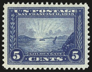 Sale 946, Lot 998, 1913-15 Panama-Pacific Issue (Scott 397-404)