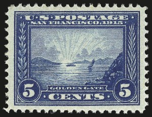 Sale 946, Lot 999, 1913-15 Panama-Pacific Issue (Scott 397-404)