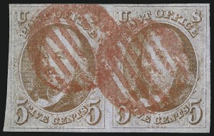 Sale 951, Lot 4, 1847 Issue