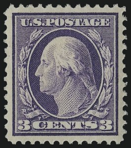 Sale 953, Lot 1022, 1910-13 Washington-Franklin Issue (Scott 374-396)