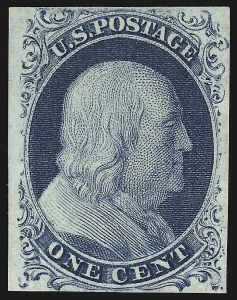 Sale 953, Lot 103, 1851-56 Issue (Scott 5-17)
